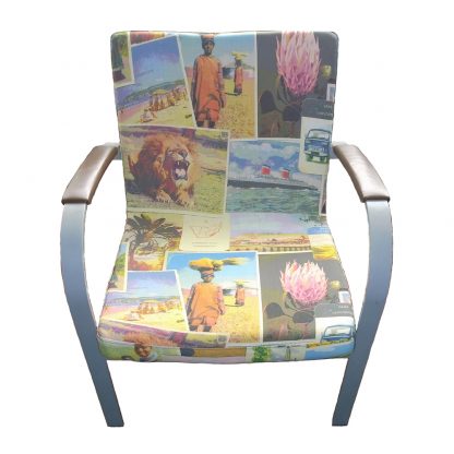 Old Postcards digital chair